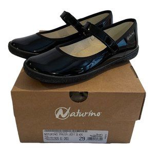 Naturino Pavia Mary Jane Ballerinas Patent Strap 12 Girls